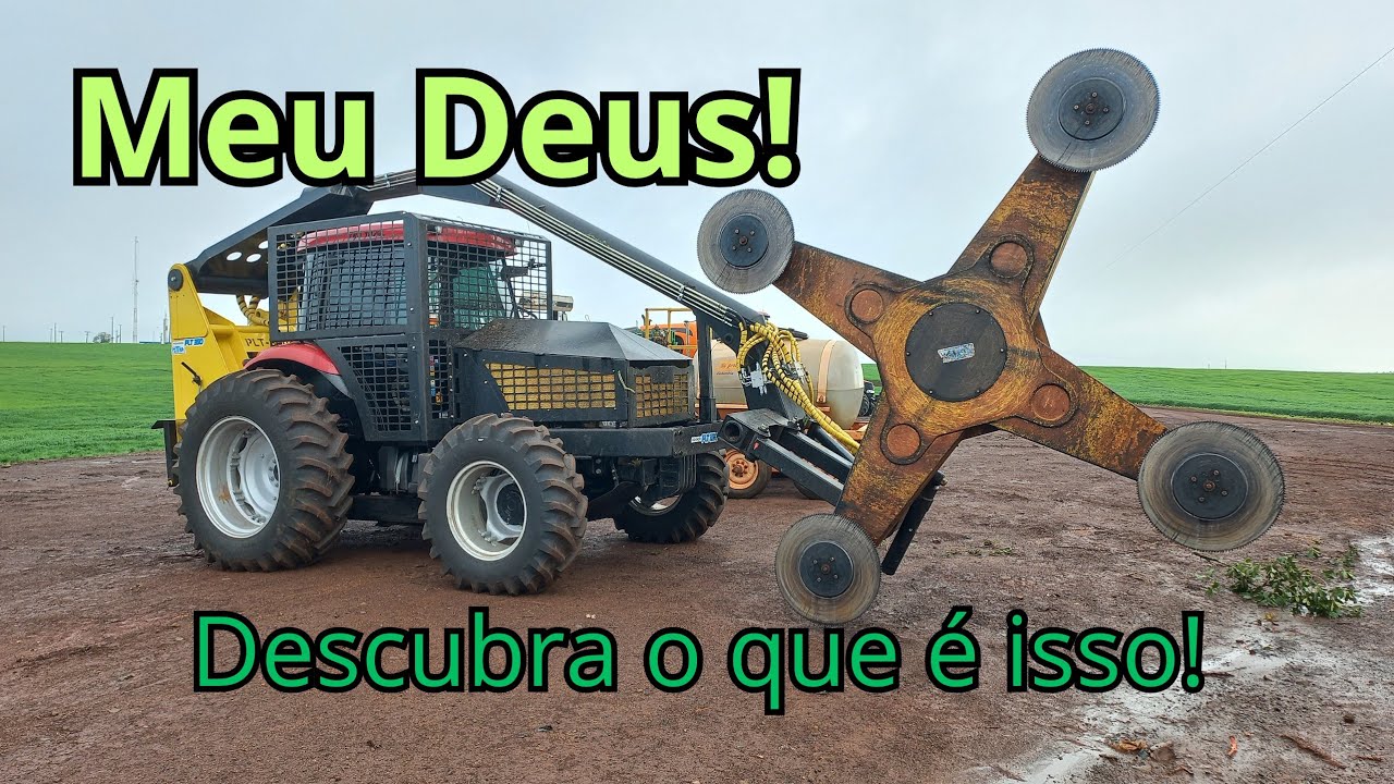 🔧 Podadeira Lateral e Topo PLT-350 | Eficiência no Campo