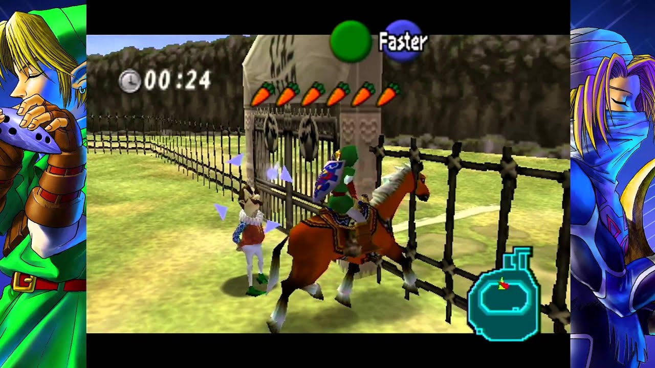HORSE RACE OF VICTORY Legend Of Zelda Ocarina Of Time Part 17 YouTube