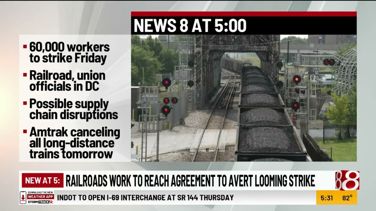 One union rejects deal days ahead of rail strike deadline