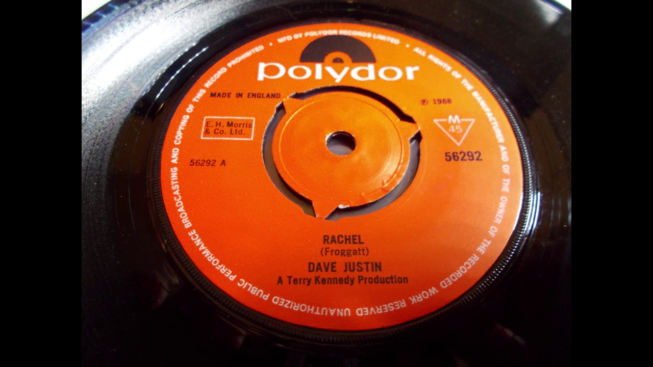 Dave Justin - Rachel   Rare UK Psych  UK Kaleidoscope soundalike