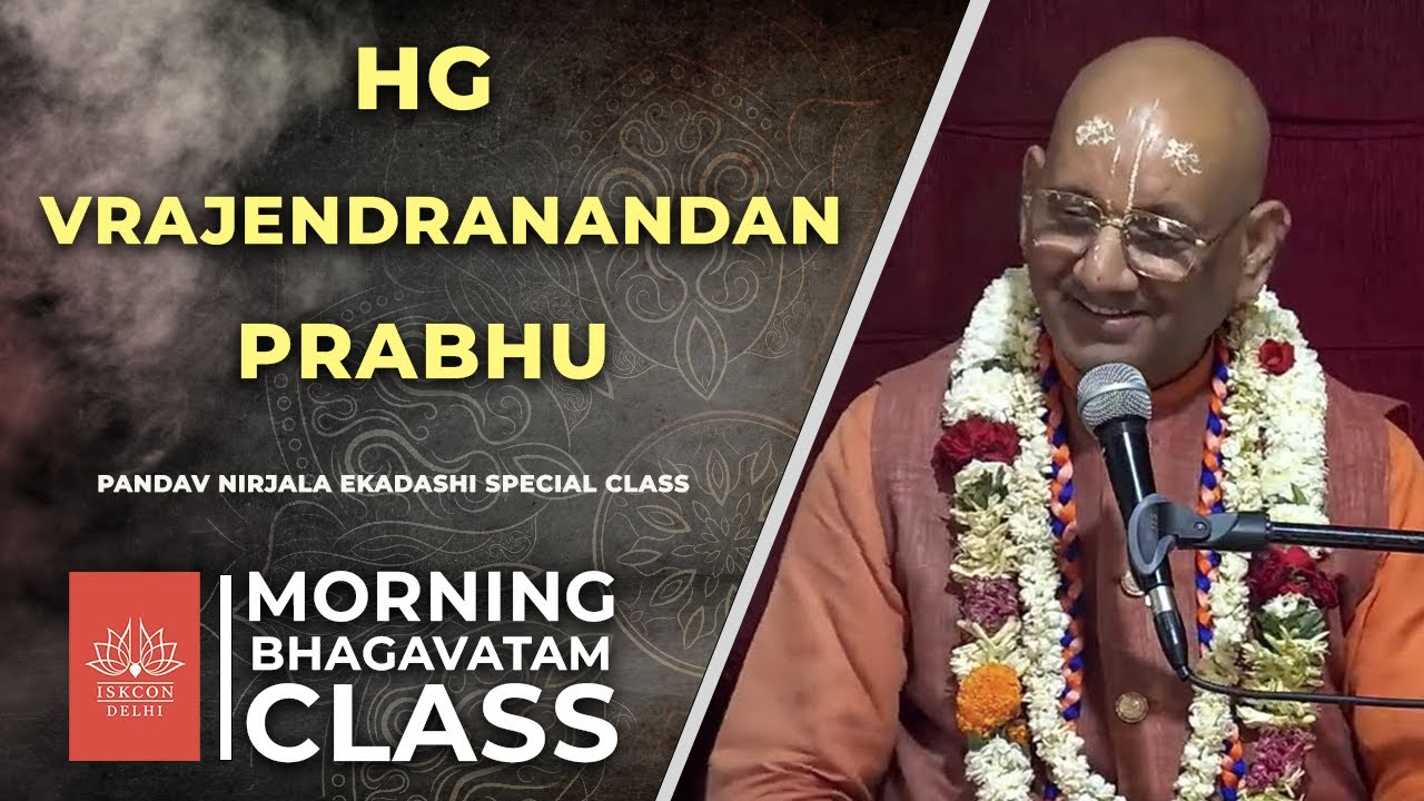 Pandava Nirjala Ekadashi Special Darshan Aarti ISKCON Delhi 18.06