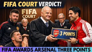 FIFA SHOCKER! AWARDS ARSENAL THREE POINTS AFTER MAN UNITED ROBBED GUNNERS OF TWO CLEAR PENALTIES!