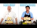 $98 vs $9 Burger: Pro Chef & Home Cook Swap Ingredients | Epicurious