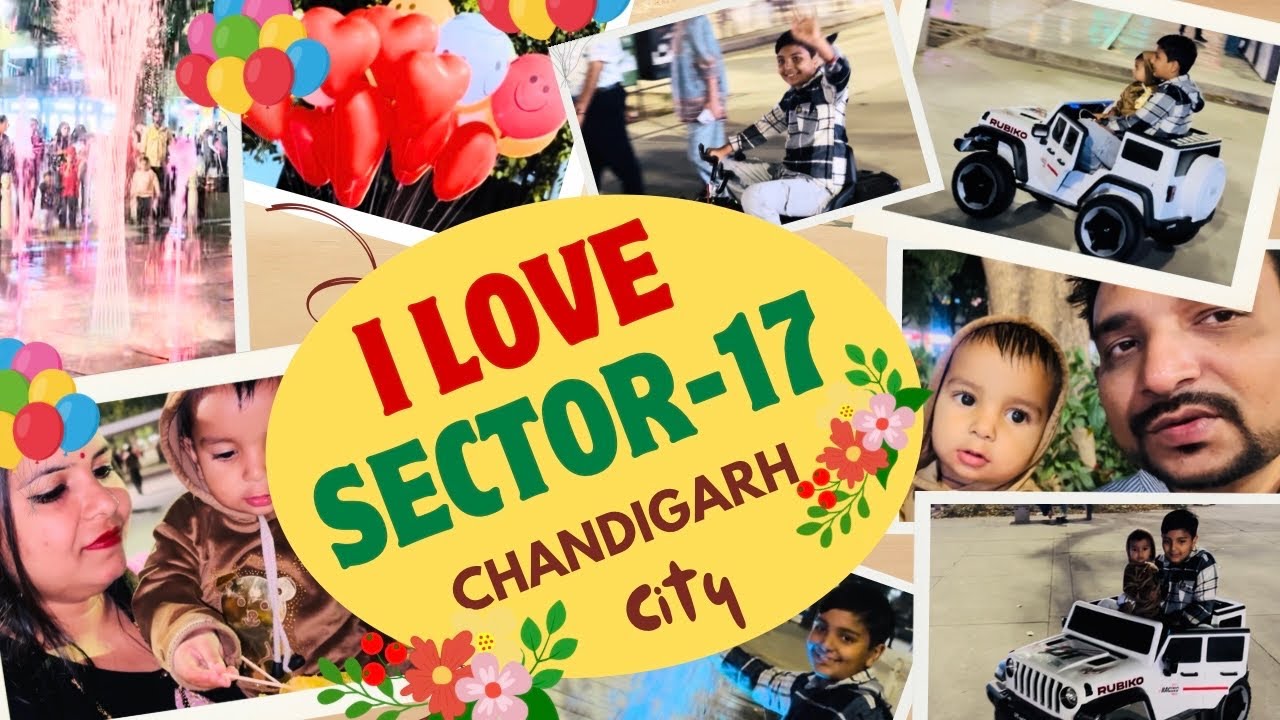 Day-20 | Sector 17 Chandigarh 🌈 The City Beautiful Vlog | 30 Days Daily Vlogging Challenge