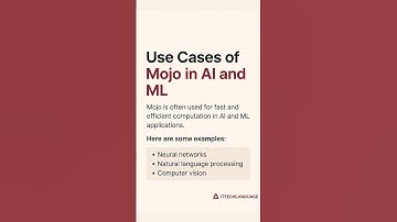 Use cases of Mojo programming #mojo #mojoprogramming #AI #ML #education #educationalvideo #opml