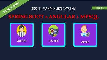 Result Management System || Demo || Admin || Angular || Spring Boot Project || Java Project