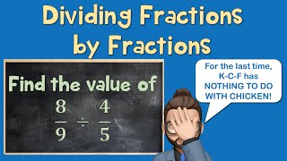 How to Divide Fractions with Cross Canceling | The Math Review | 6NS1