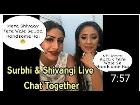 Shivangi Joshi(Naira) & Surbhi Chandna(Anika) || Live Chat Masti With Fan || Star Plus ||