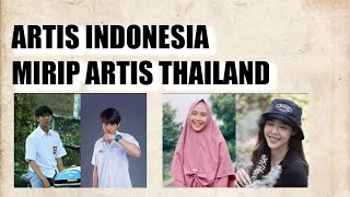 Artis Indonesia Mirip Artis Thailand artis shorts viral thailand
