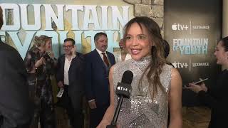 Carmen Ejogo on Fountain of Youth | Red Carpet Interview