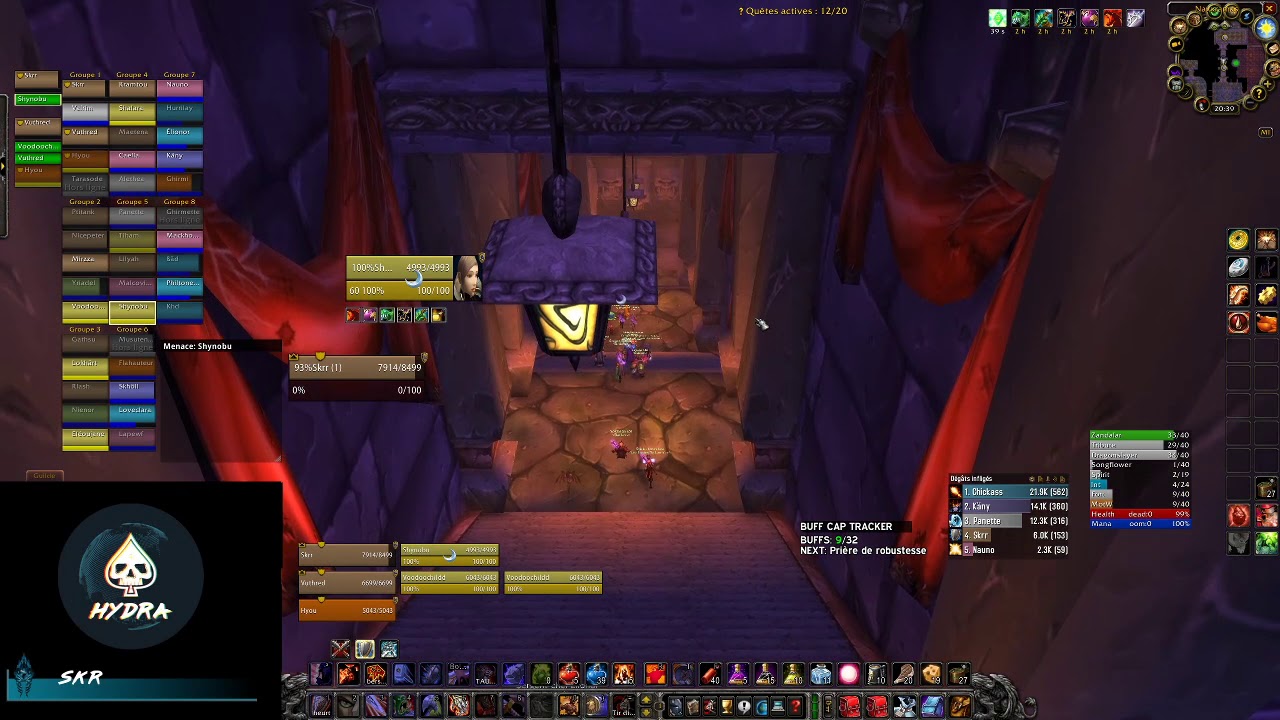 [FR] WoW Classic SULFURON / NAXX SUITE