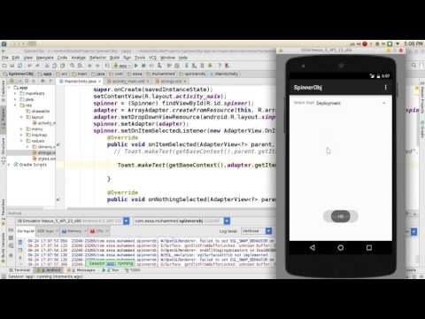 67 Android Studio Spinner