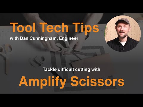 Tool Tech Tips with Dan Cunningham: Tackle difficult cutting tasks with Fiskars Amplify Scissors