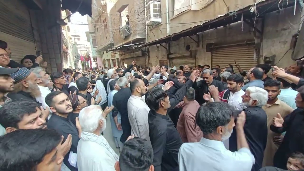 aj chehlum shah e zaman da ay || chehlum peshawar 2023 || peshawar muharram || azadaari