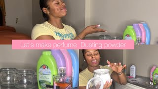 DIY Perfume Dusting Powder at Home | Easy Scented Body Powder