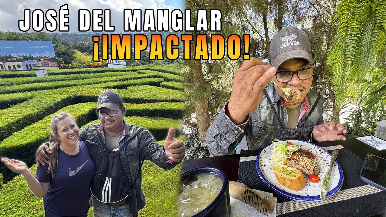 JOSÉ DEL MANGLAR, SU PRIMERA VEZ EN UN LABERINTO 😯🇸🇻