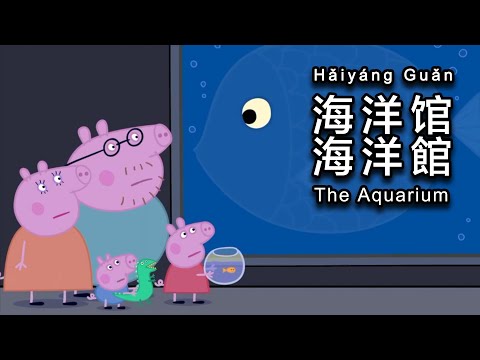 Learn Chinese with Peppa Pig: The Aquarium
