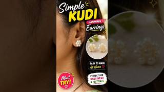 Handmade kudi earrings#shortsfeed #trending #viral #jewellery #wedding #kudi #earring #shorts #fyp