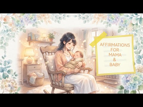 Healthy Baby Calm Mama | Affirmations + Lullaby for Postpartum Moms & Breastfeeding