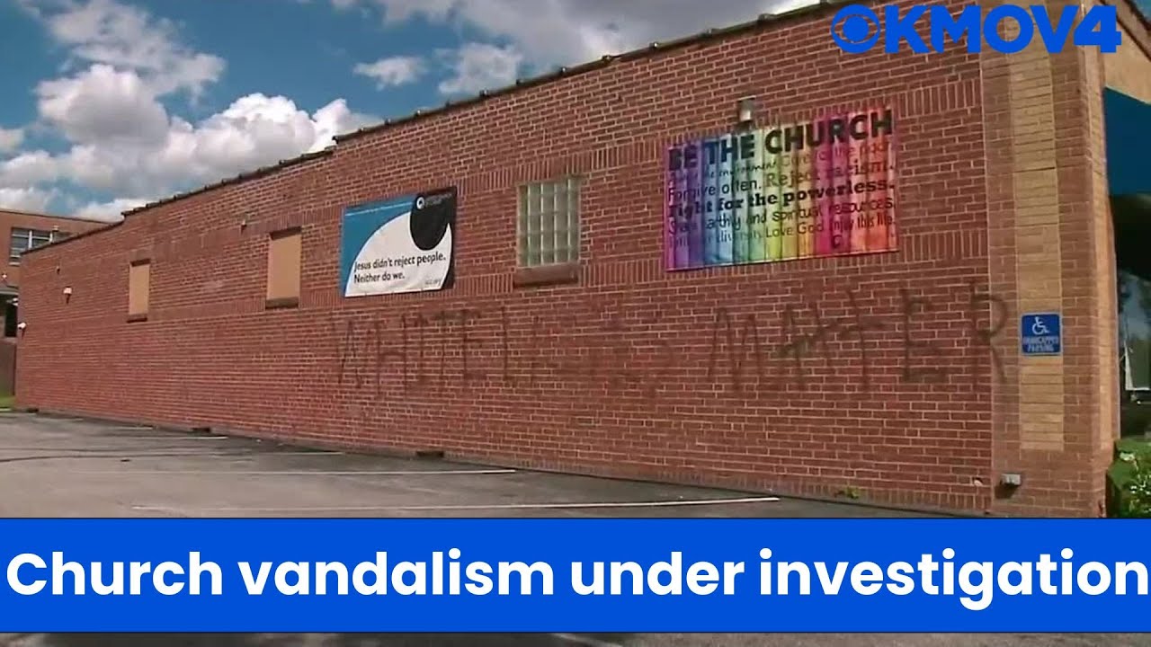 Vandal spray paints ‘White Lives Matter’ on South City church walls