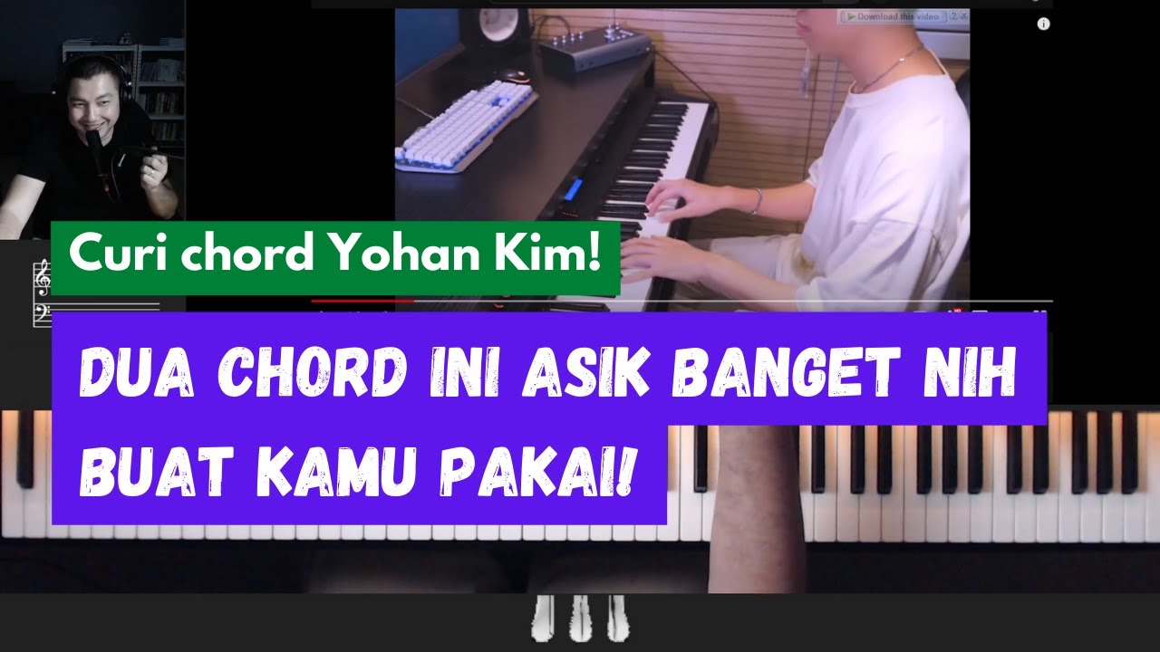 Curi Chord Yohan Kim! | Belajar Chord Miring Piano