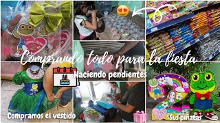 WE BOUGHT EVERYTHING FOR THE PARTY😍/FINISHING LAST-MINUTE ERRANDS/ Vero arroyo