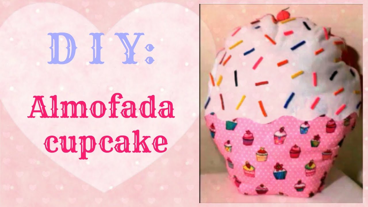DIY: Almofada cupcake
