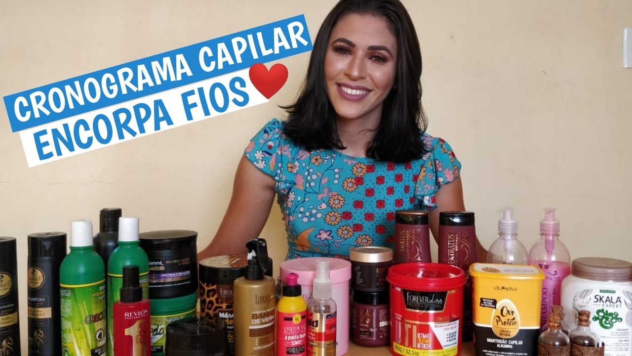 💆MEU CRONOGRAMA CAPILAR INTENSIVO - ENCORPA FIOS💆 | Larisse Gama