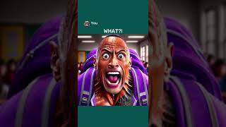 School Rules From 1 To 10! Dwayne x Peele x Arnold (Ai Edition) #aiart #chatgptart