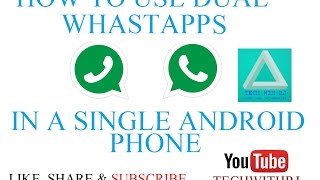HOW TO USE DUAL WHATSAPP IN A SINGLE ANDROID PHONE WITHOUT ROOT screenshot 3