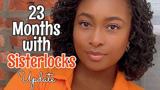 Sisterlocks Journey: 23 Months Update on Thin Hair