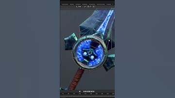 How To Model A Sword In 1 Minute  #blender #texturing #blender3d #tutorial