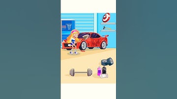 Make girl angry noob game | Android &iOS #animação #funny #gameplay #shorts