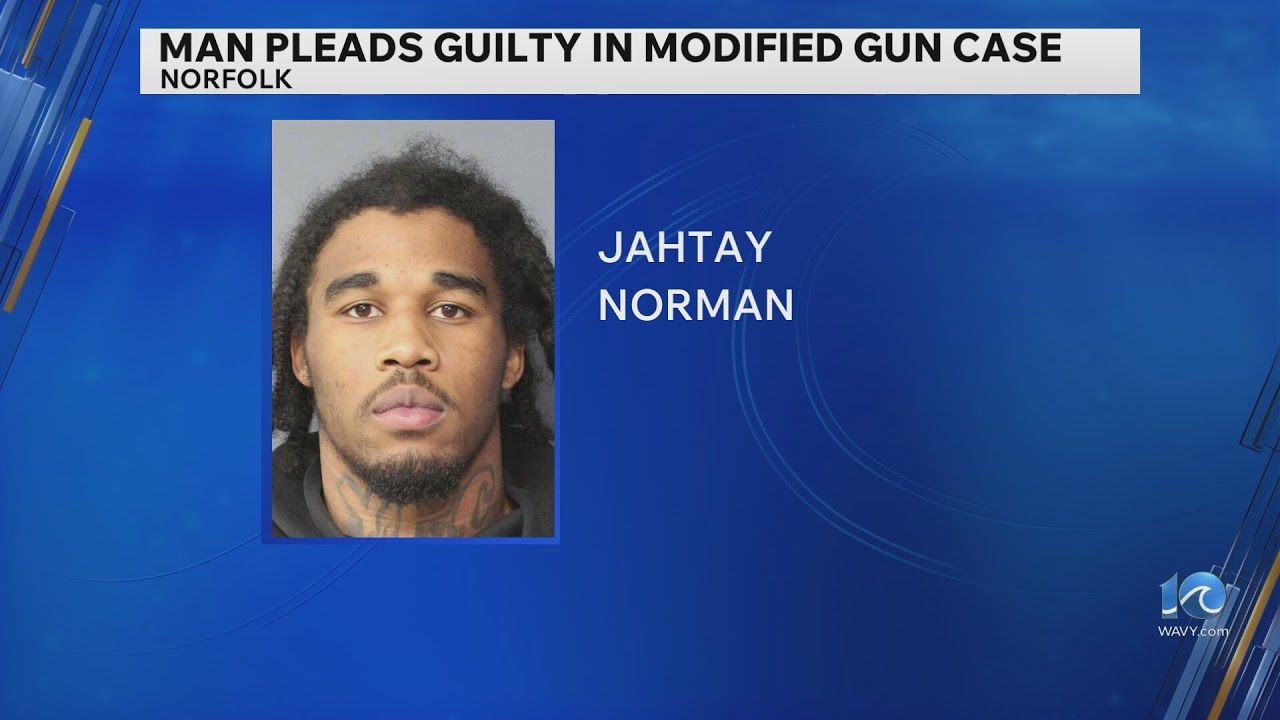 Norfolk man pleads guilty to machine gun possession at New Year’s Eve ...