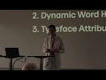 Symposium: Interactive Reading Interfaces and Parametric Typefaces | ATypI 2025 Copenhagen