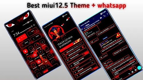 Today Best Theme Miui 12 || Priemium Red || For Any Poco Redmi Device || SidAndrow