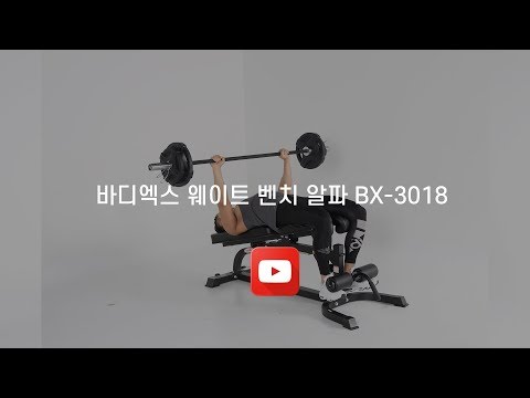 바디엑스 웨이트벤치 알파 BX-3018