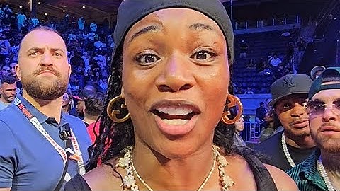 "SHAKUR BEATS TANK" - Claressa Shields REACTS to Shakur Stevenson BEATING William Zepeda