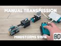 Manual transmission with clutch  lego technic