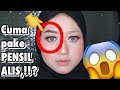 CARA GAMBAR ALIS UNTUK PEMULA (cuma pake pensil alis) TANPA CUKUR/KEROK | Irma Melati