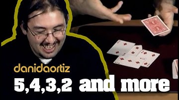 5,4,3,2 and more. Dani DaOrtiz (20 years from this video)