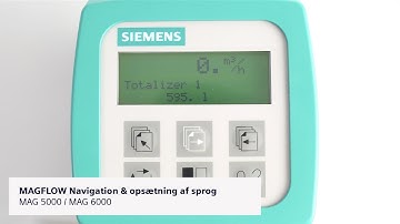 MAGFLOW – Navigation og indstilling af sprog – Del 2