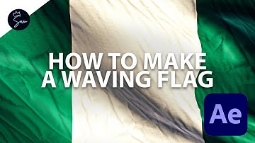 How To Make A Waving Flag In After Effects - No plugin - Super Easy