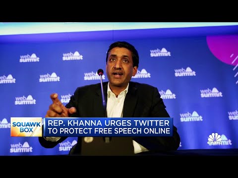 Rep. Ro khanna urges twitter to protect free speech online after 'twitter files'