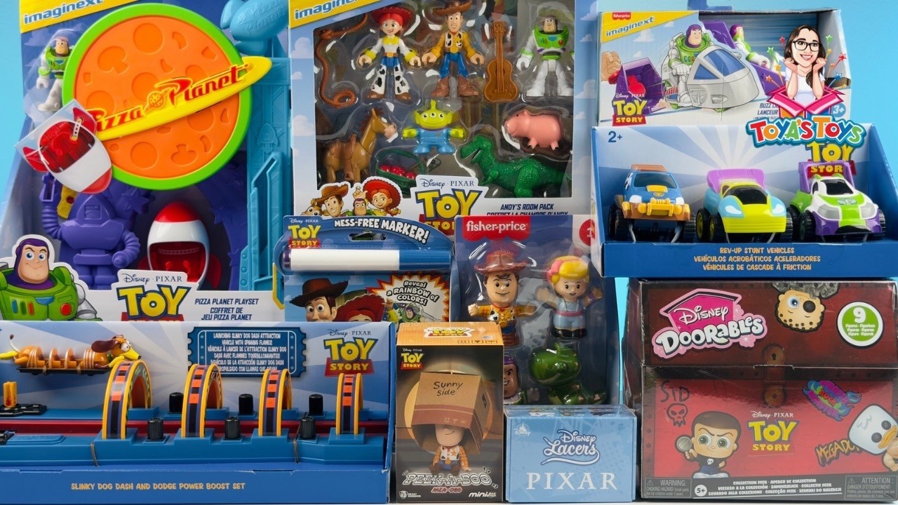 Unboxing and Review of Disney Pixar Toy Story Toys Collection