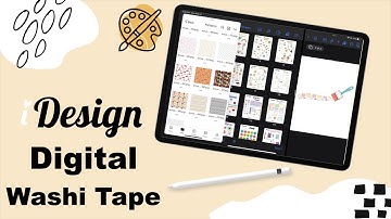 Design Stickers Digital Washi tape | iDesign