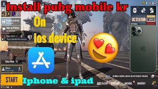 How To Download Pubg Mobile KR Version in ios🔥 Device | intall pubg kr in iphone & ipad Easily screenshot 3