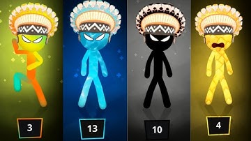 Stickman Party - Tournament Mode 123 4 Player Random MiniGames Gameplay Part 884