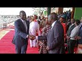 SEE HOW DP GACHAGUA WELCOMES PRESIDENT RUTO AT THE PODIUM AT MADARAKA DAY CELEBRATIONS IN BUNGOMA.