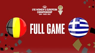 Belgium v Greece | Full Basketball Game